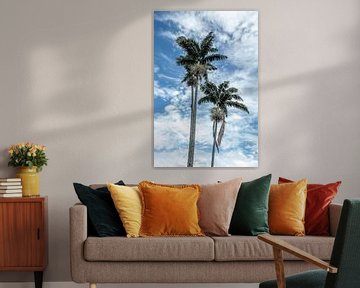 Palm trees | Costa Rica by Femke Ketelaar