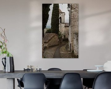 Straßenszene in der Provence, Frankreich