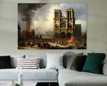 Pariser Stadtportrait des 17.Jh. von Skyfall