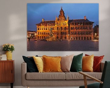 town hall Antwerp by Gunter Kirsch