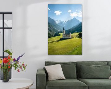 Stilfser Joch Passstraße mit Blick auf die umliegenden Berge und Gletscher von Leo Schindzielorz