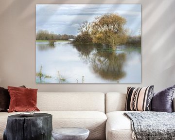 Weitreichende Ausdehnung des Flusses IJssel (2) von Suzan Brands