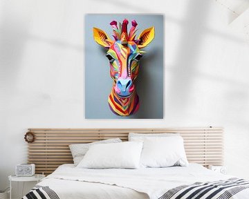 Chambre d'enfant Girafe sur PixelPrestige