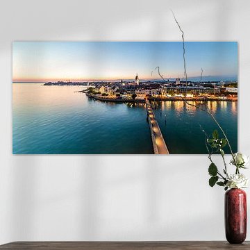 Panorama Friedrichshafen am Bodensee von Werner Dieterich