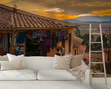 Shop in a village in the Sacred Valley, Peru by Rietje Bulthuis