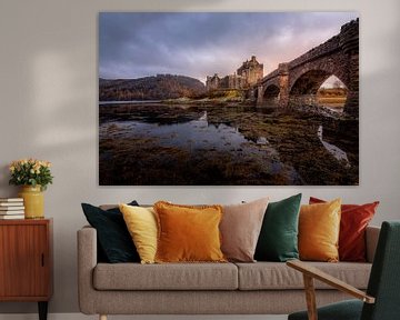 Schloss Eilean Donan Schottland von Wim Westmaas