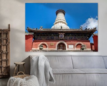 Die Tempel von Wutai Shan in China von Roland Brack
