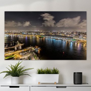 On top of Amsterdam, view from A'DAM tower by Renzo Gerritsen