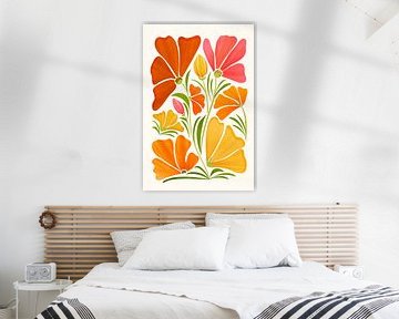 Wilde lente bloem van Kristian Gallagher by The Artcircle