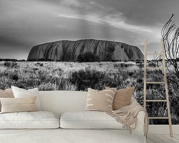Uluru rots in Australië van Helene van Rijn