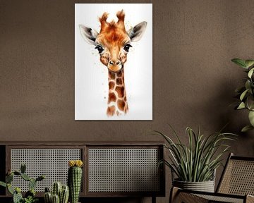 Kleine giraffe van ARTemberaubend