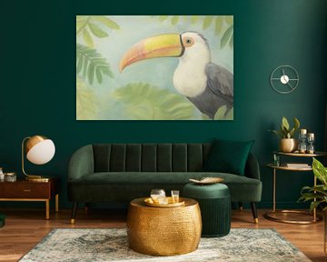 Toucan dans la nature sur Whale & Sons