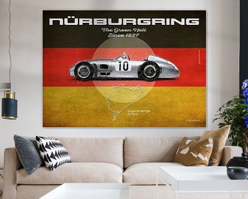 Nürburgring M W 196 Vintage Querformat