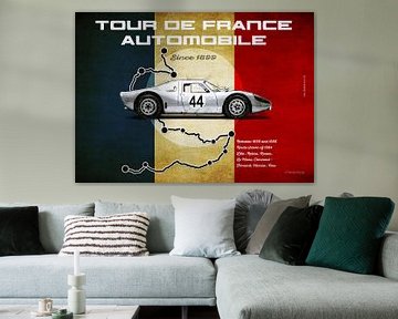 Tour de France Automobile P 904 liggend formaat van Theodor Decker