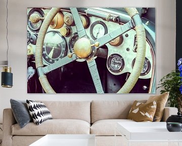 Vintage Bentley dashboard van Sjoerd van der Wal