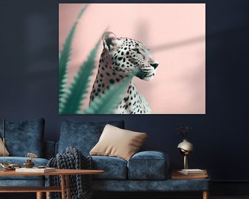 Panther | Pastell | Bildende Kunst von Eva Lee