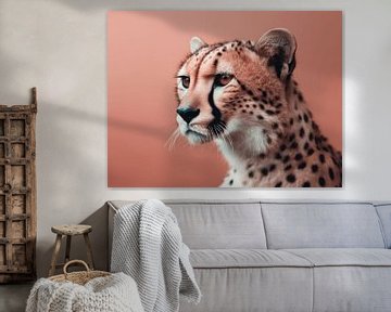 Leopard | Einfachheit von Eva Lee