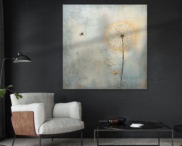 Het Loslaten van Zorgen: Dandelion's Zwanenzang van Karina Brouwer