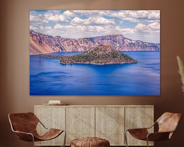 Île Wizard - Parc national de Crater Lake sur Joseph S Giacalone Photography