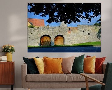 Part of the city wall