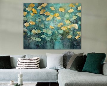 Modern Ginkgo's 51961 by De Mooiste Kunst