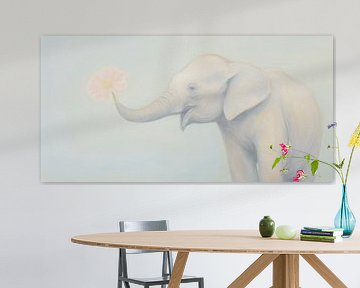 Éléphant heureux sur Whale & Sons