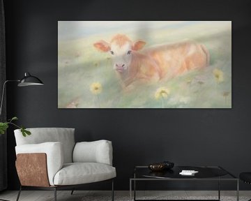 Cow in the Meadow by Whale & Sons