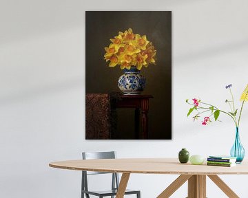 Still life with daffodils by Elles Rijsdijk
