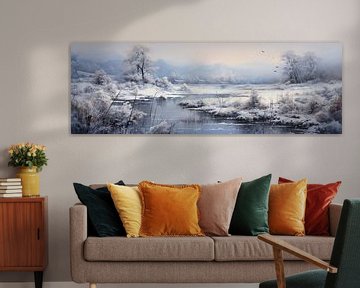 Cadre d'art hivernal 47965 sur Blikvanger Schilderijen
