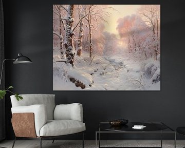Winter, winter, winter! van Blikvanger Schilderijen