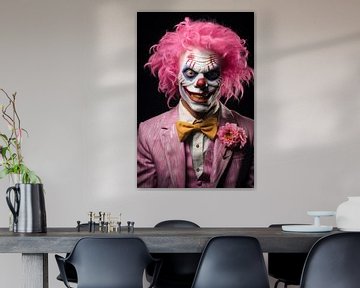 Gekke clown van Matthias Hauser