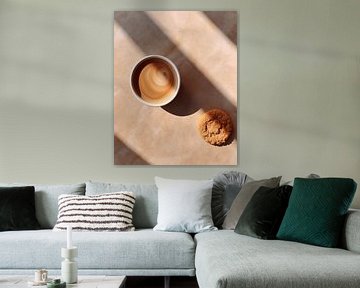 Koffie met koek minimalistich van Studio Allee
