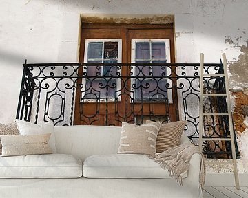 Urban Grunge Balkon in Lagos Algarve Portugal