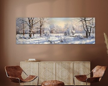 Landschaft Winter 95919 von Blikvanger Schilderijen