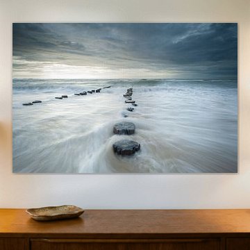 breaking waves van Arjan Keers