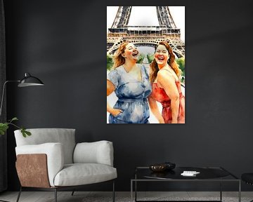 2 cosy ladies in Paris by De gezellige Dames