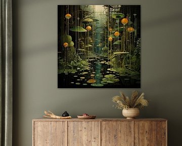 geometric rainforest by ArtbyPol