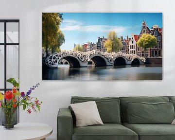 Herengracht in Gaudi stijl van ArtbyPol