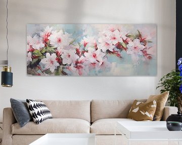 Splendeur des fleurs tendres sur De Mooiste Kunst