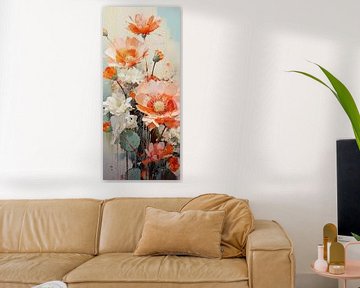 Levendig Canvas | Bloemen Schilderij van De Mooiste Kunst