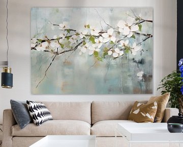 Serene Blossom Branch sur De Mooiste Kunst
