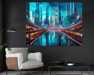 Moderne Skyline von Mustafa Kurnaz