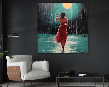 Romantische Regenlandschappen van Art Lovers