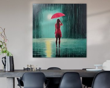 Liefde te midden van de Regen van Art Lovers