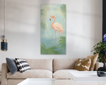 Dschungel Flamingo von Whale & Sons