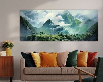 Peru Nature by Abstract Painting