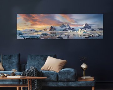 Peindre l'Antarctique sur Peinture Abstraite