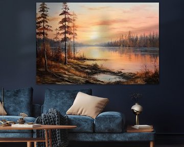 Finland Painting by Abstract Painting