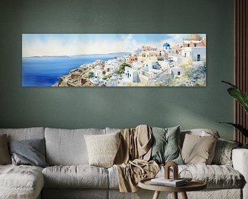 Peindre la Grèce sur Peinture Abstraite
