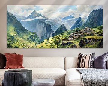 Painting Peru by Abstract Painting